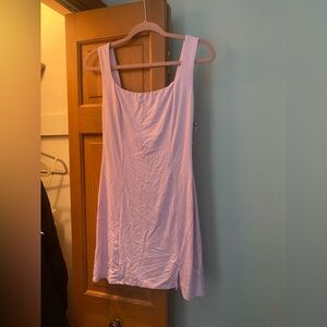 All in Favor mini pink dress